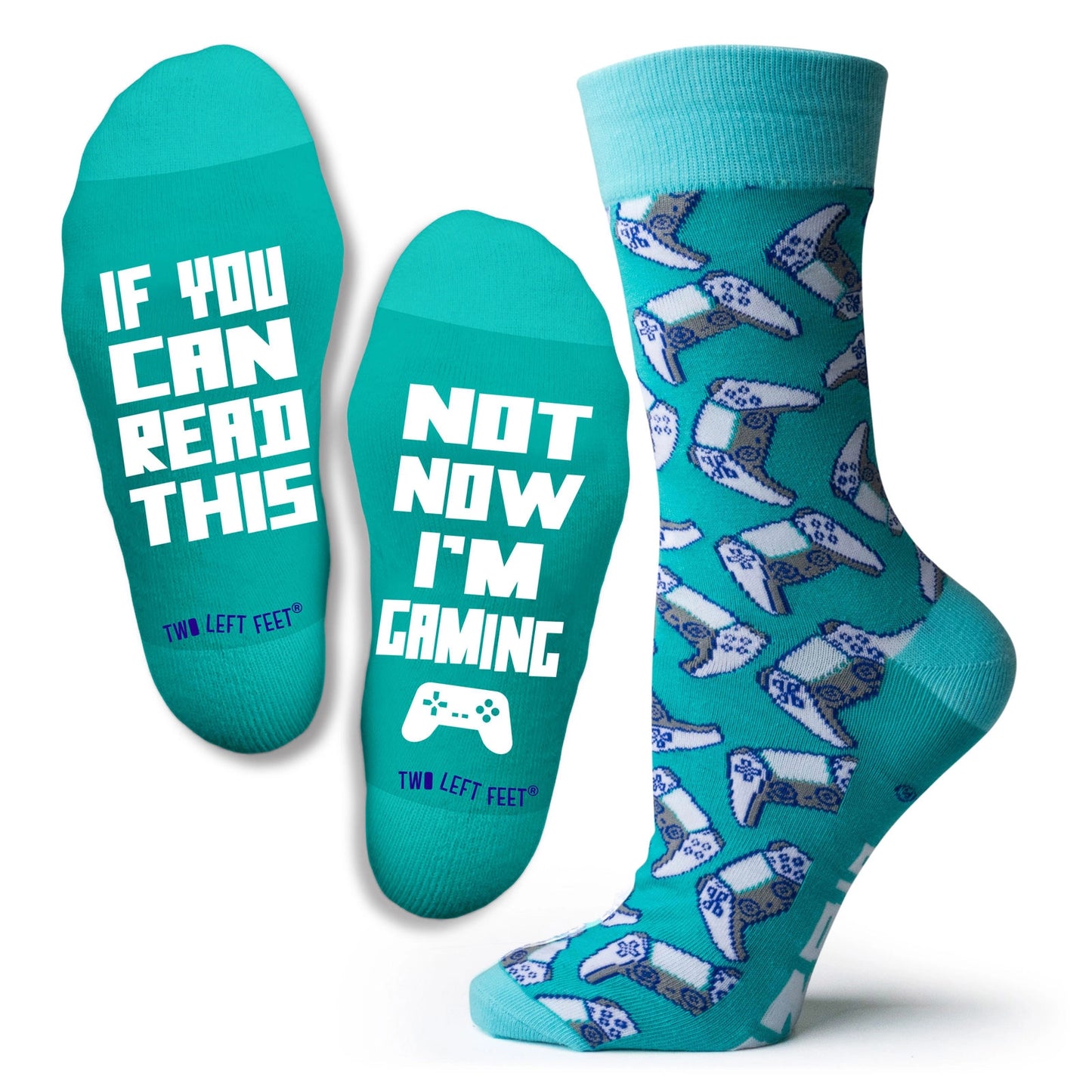 Two Left Feet Play To Win Socks