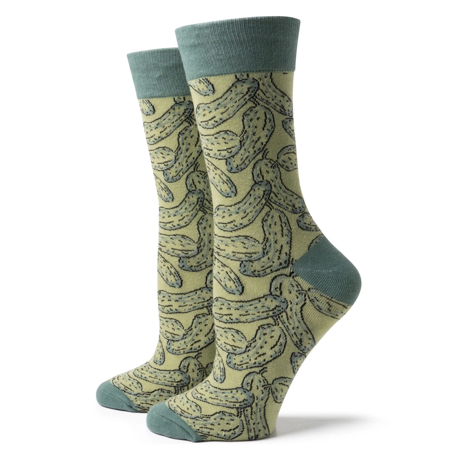 Two Left Feet In a Pickle Socks