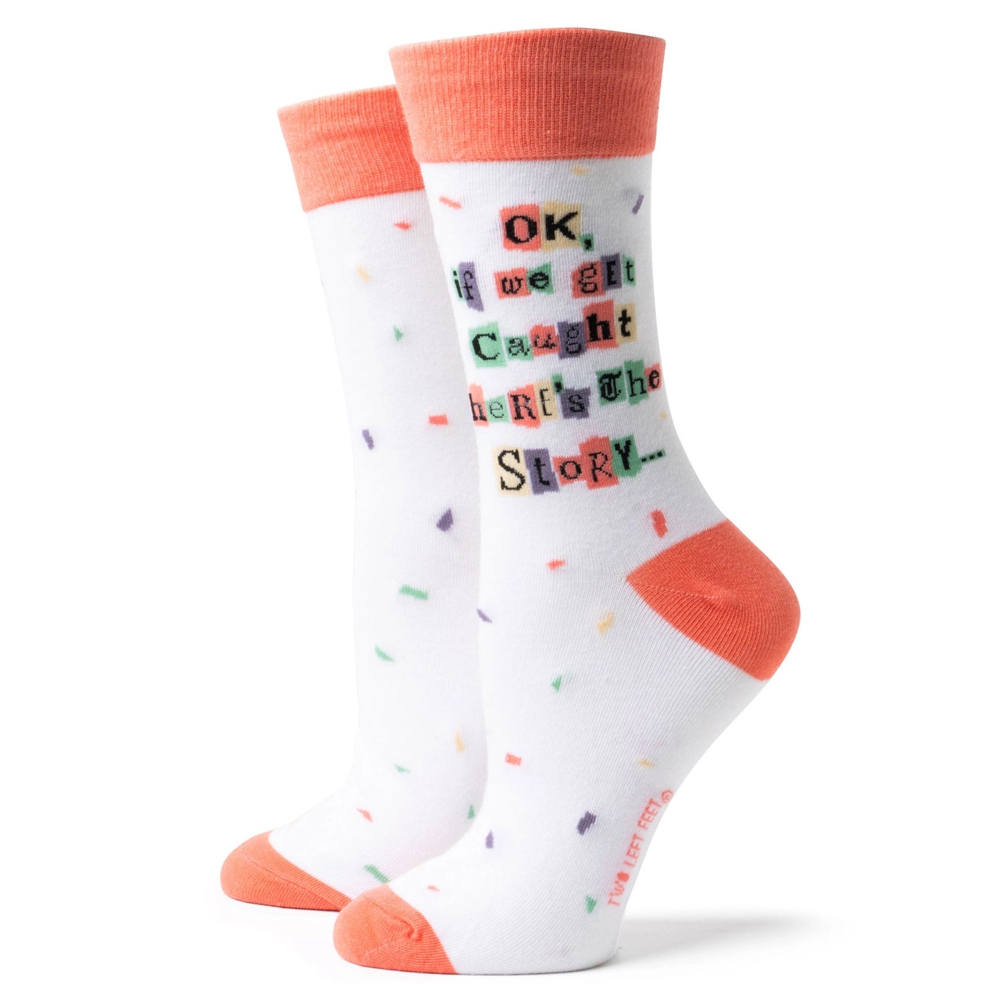 Two Left Feet If We Get Caught Socks