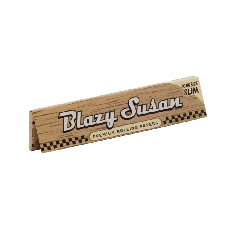 Blazy Susan King Size Slim Rolling Papers - Unbleached SALE