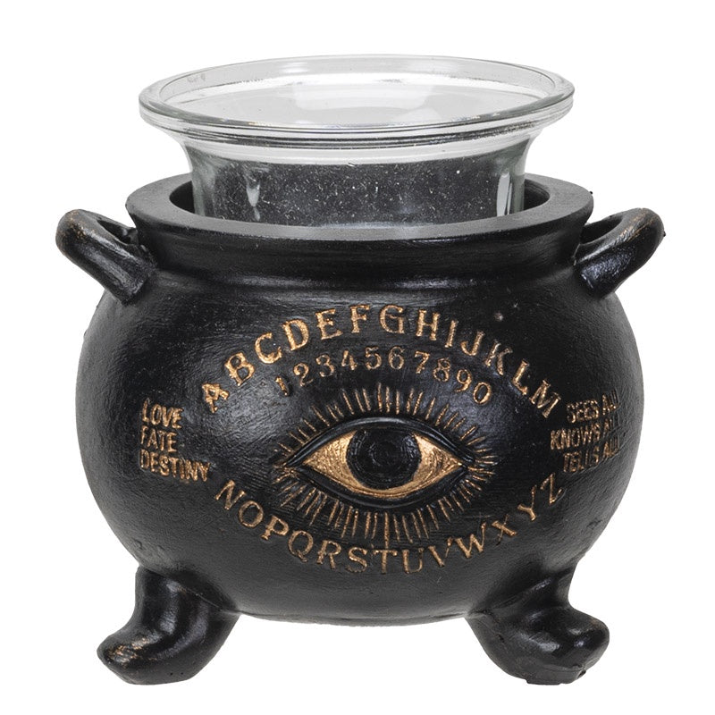 Spirit Board Cauldron Votive Holder