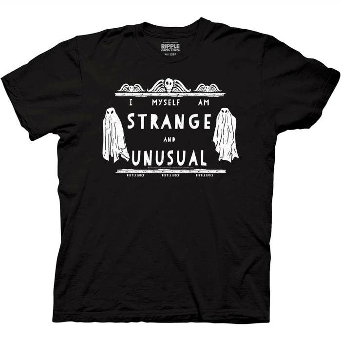 Beetlejuice I Myself Am Strange And Unusual T-Shirt