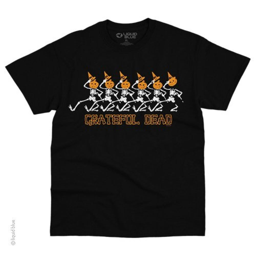 Grateful Dead Dancing Pumpkin Skeletons T-Shirt