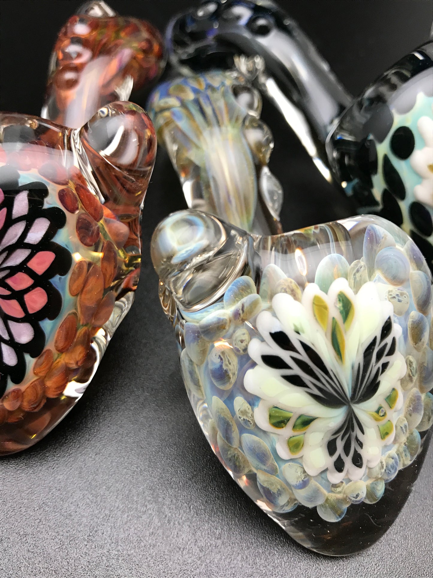 Rotational Science Glass Fillacello Dot Mixed Color Sherlock