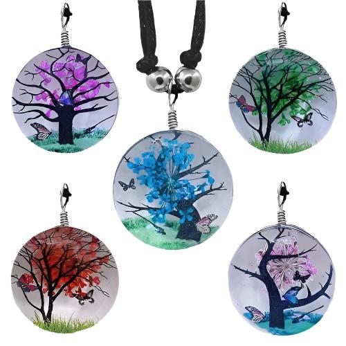 Acrylic Blossom Necklace