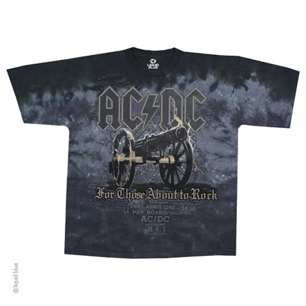 AC/DC Rock Evolution Black T-Shirt