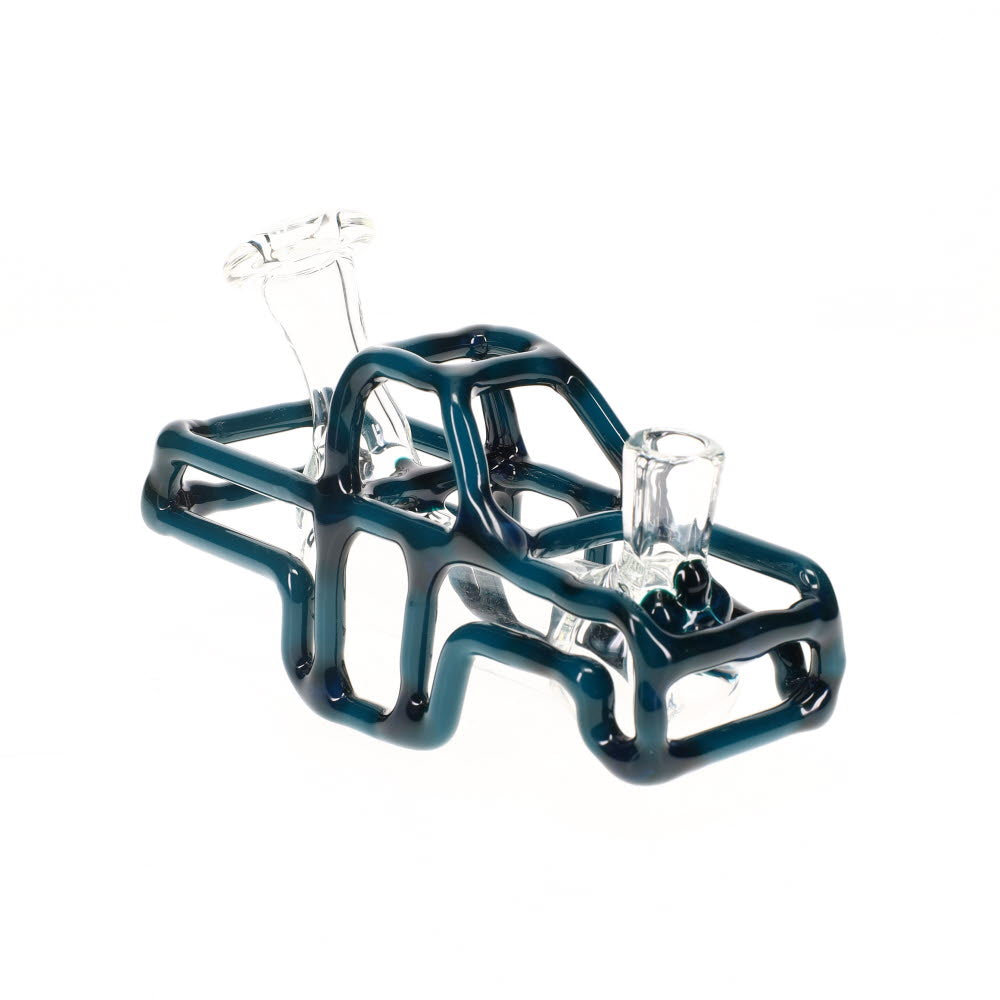Big Lake Glass Blue Micro Truck Rig / Blue