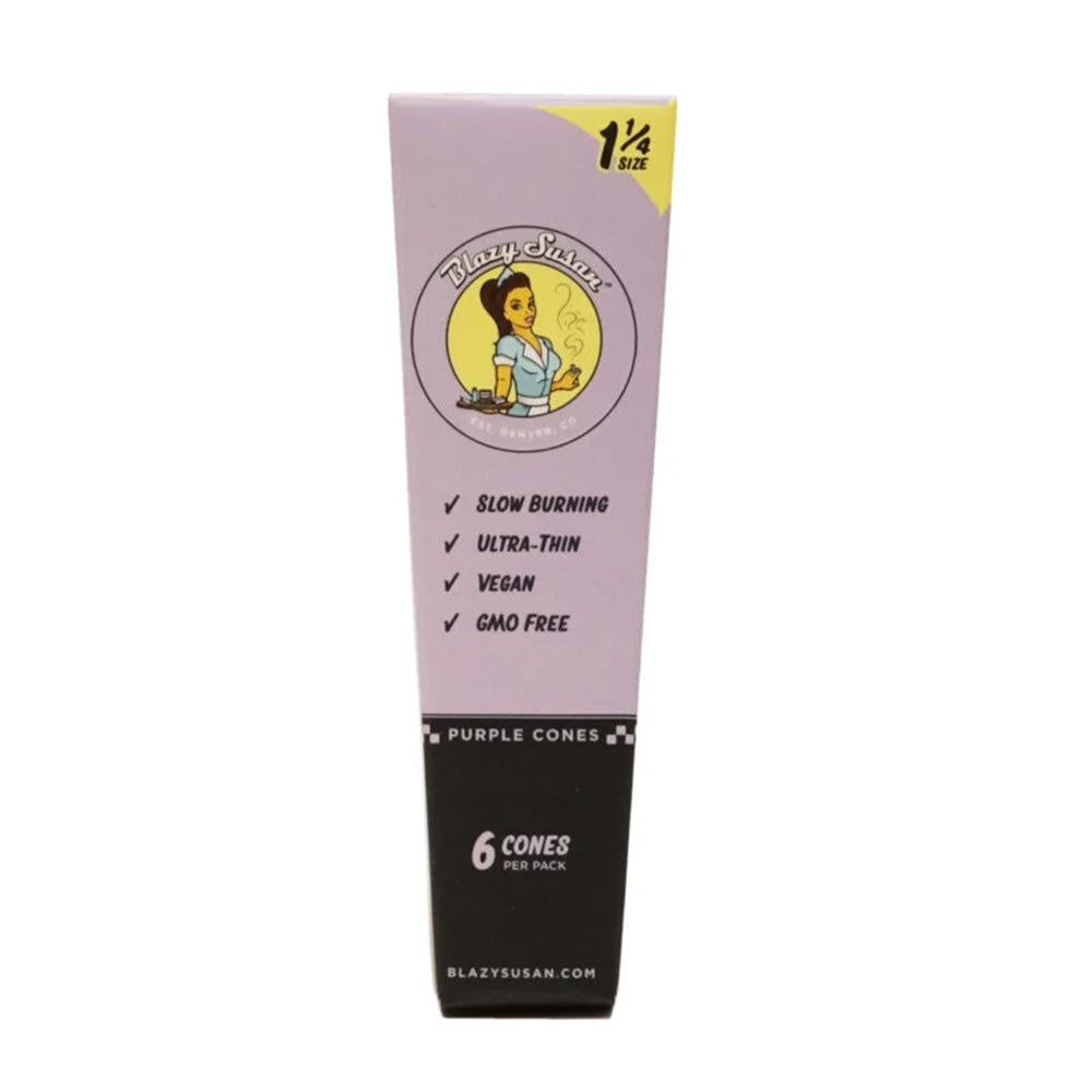 Blazy Susan 1.25 Cones - 6 Pack - Purple