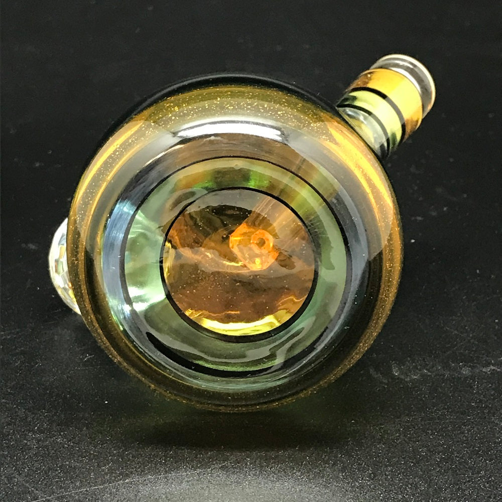 Chaz Pyle Glass Enclamo Rig with Faceted Marble