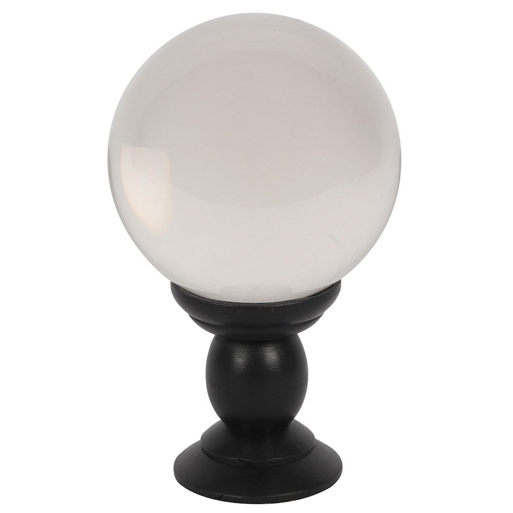 Clear Crystal Ball on Stand