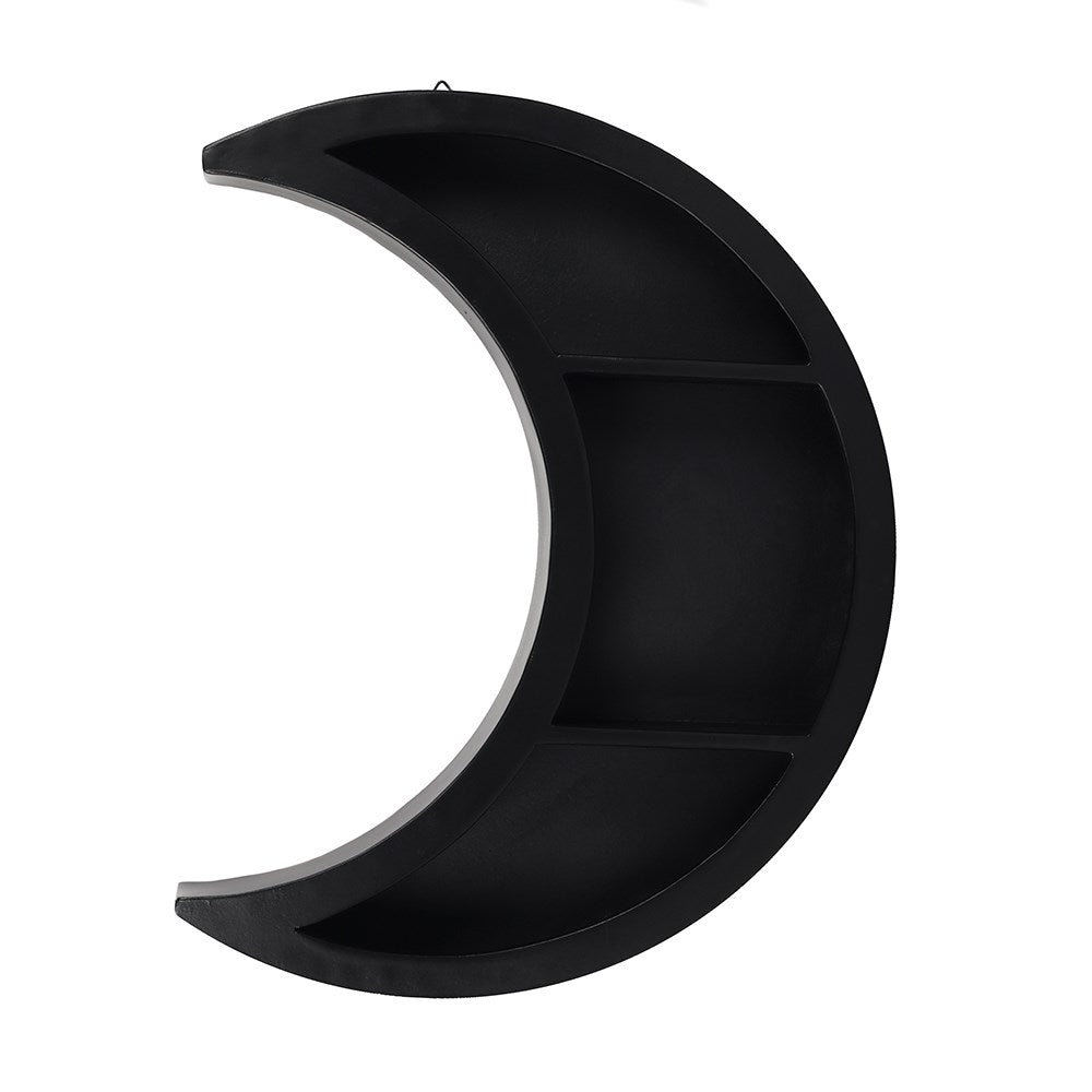 Crescent Moon Shelf - Black SALE
