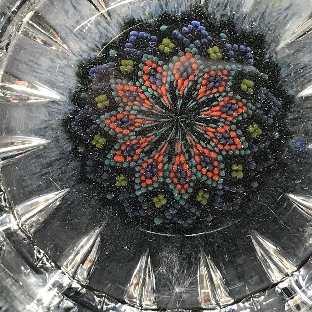 Rotational Science Double Maria Frit Glass / #4