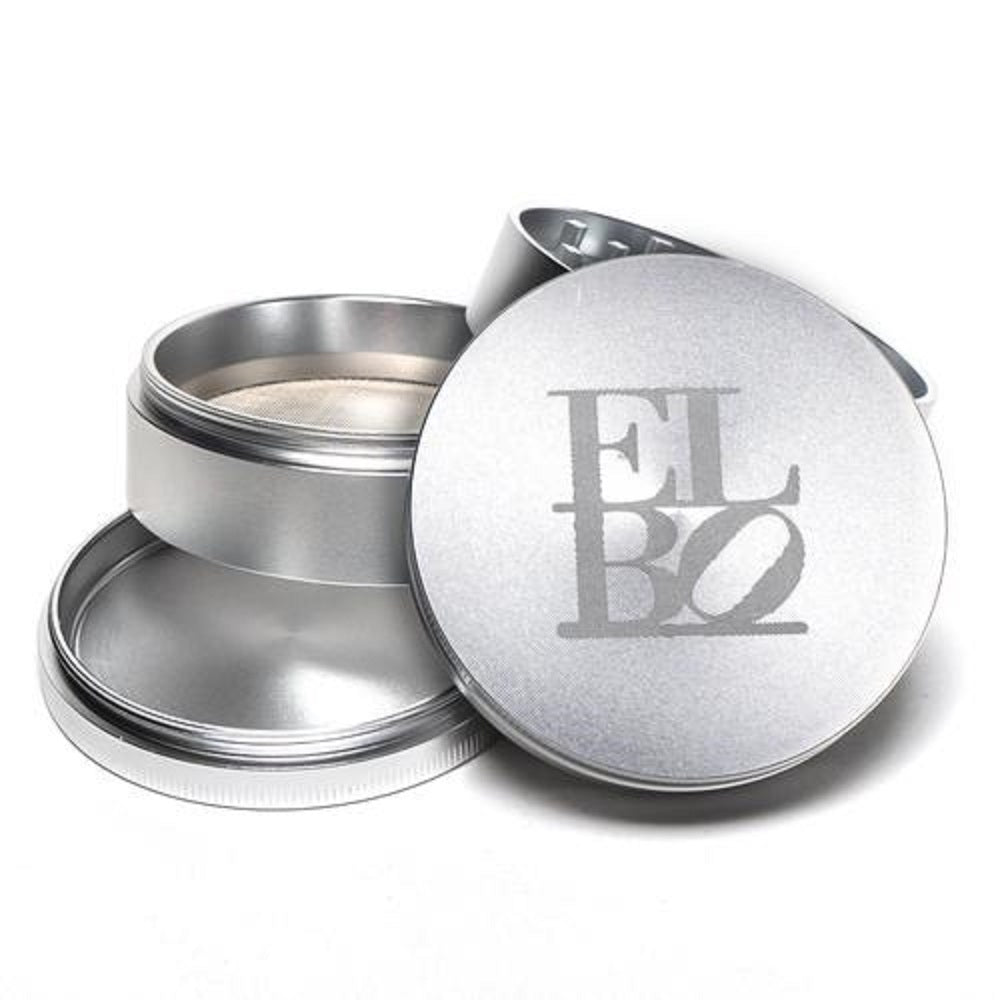 Elbo Glass Branded Luxury 4 Piece Grinder - 70mm SALE