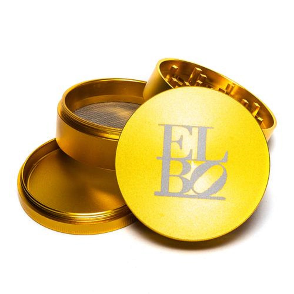 Elbo Glass Branded Luxury 4 Piece Grinder - 55mm SALE