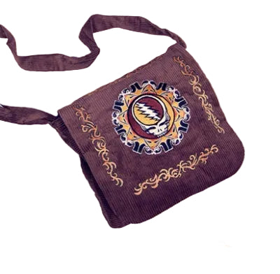 Grateful Dead Corduroy Tote Sack with SYF Embroidery