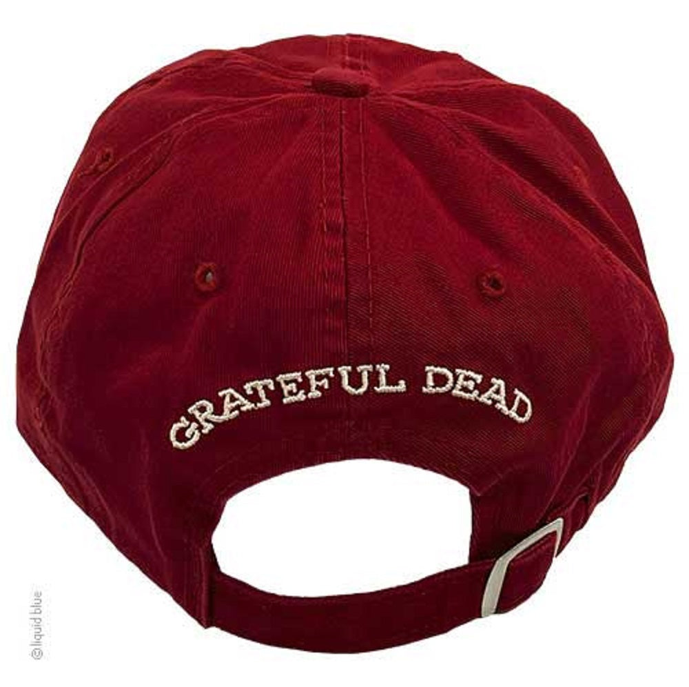 Grateful Dead Tour Alumni Bolt Red Hat SALE