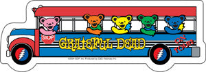 Grateful Dead Tour Bus Sticker SALE