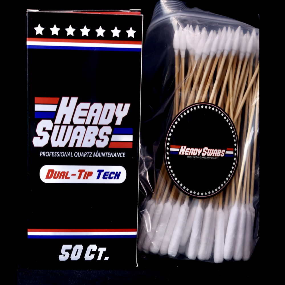 Heady Swabs Dual Tip Technology 50ct / 50