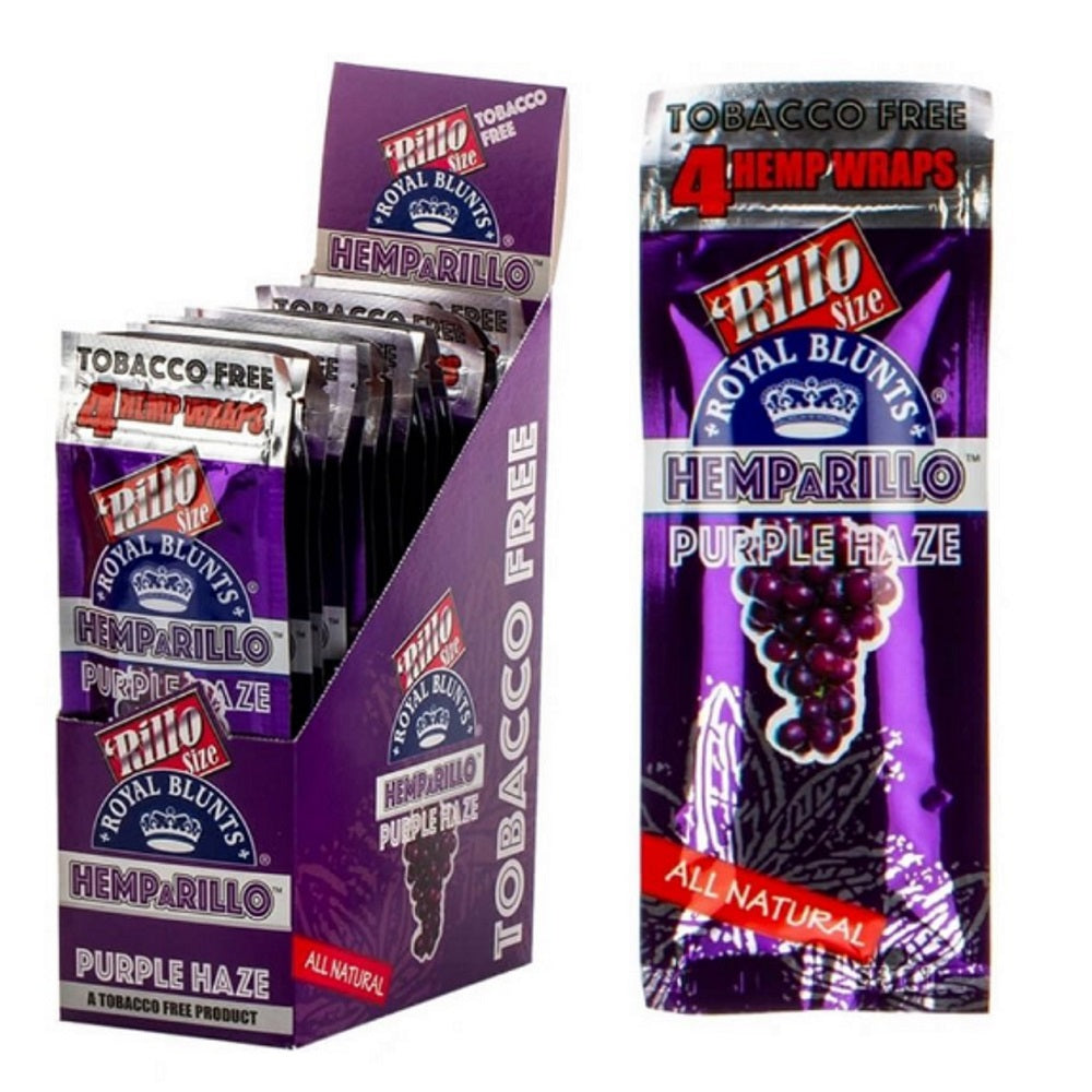 Hemparillo Wraps 4 Pack - Grape