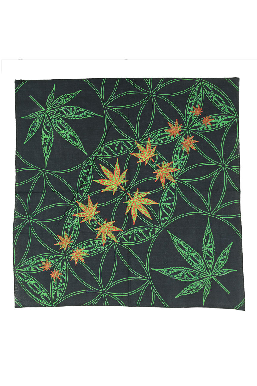 Leaf & Flower Of Life Bandana
