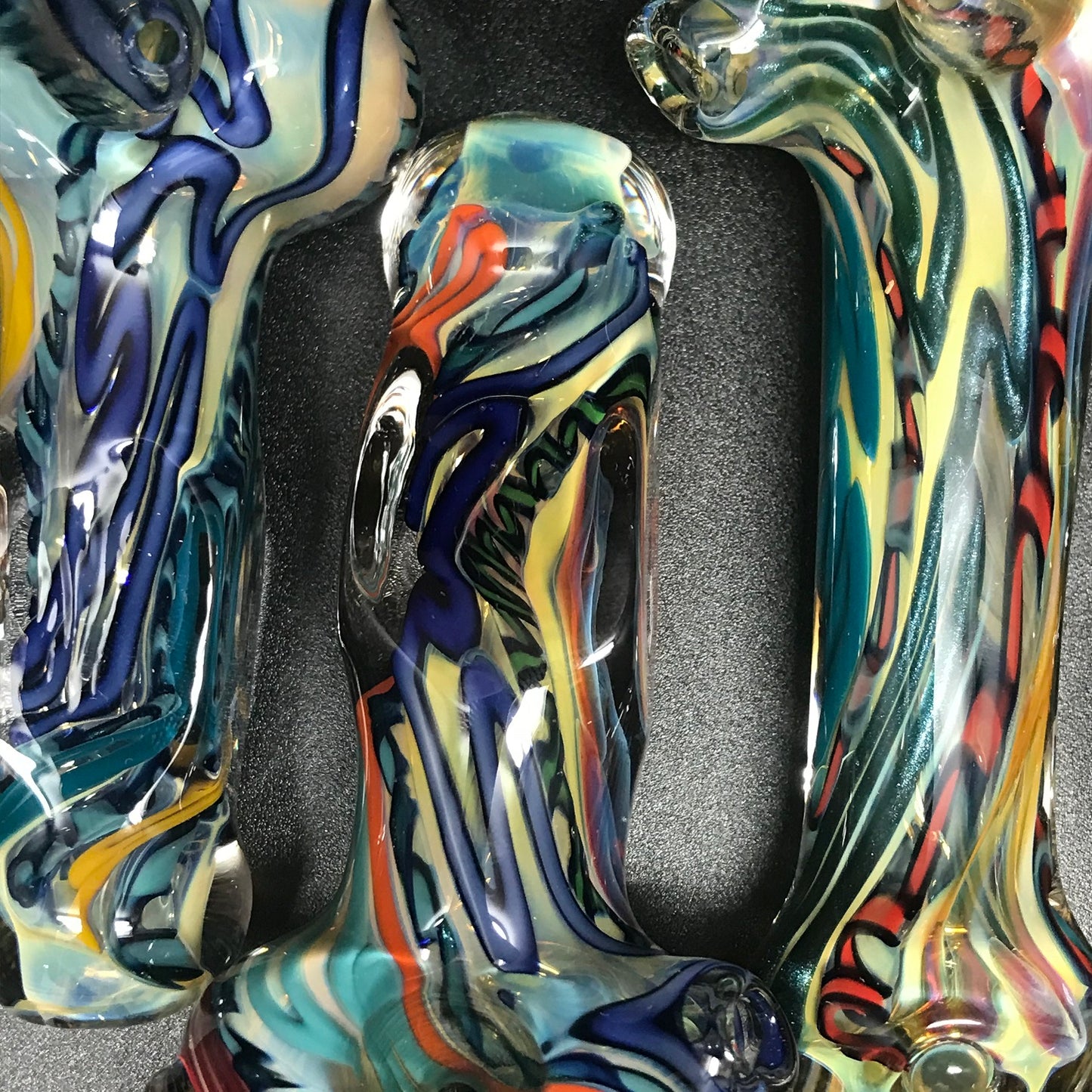 Nelson Glassworks Thick Gel Line Latty Spoon SALE