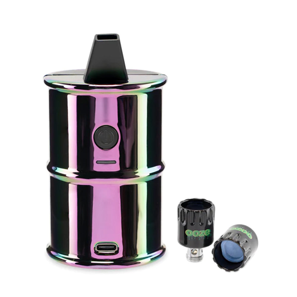 Ooze Electro Barrel E-Rig – C-Core 2000 MAh - Rainbow / Rainbow