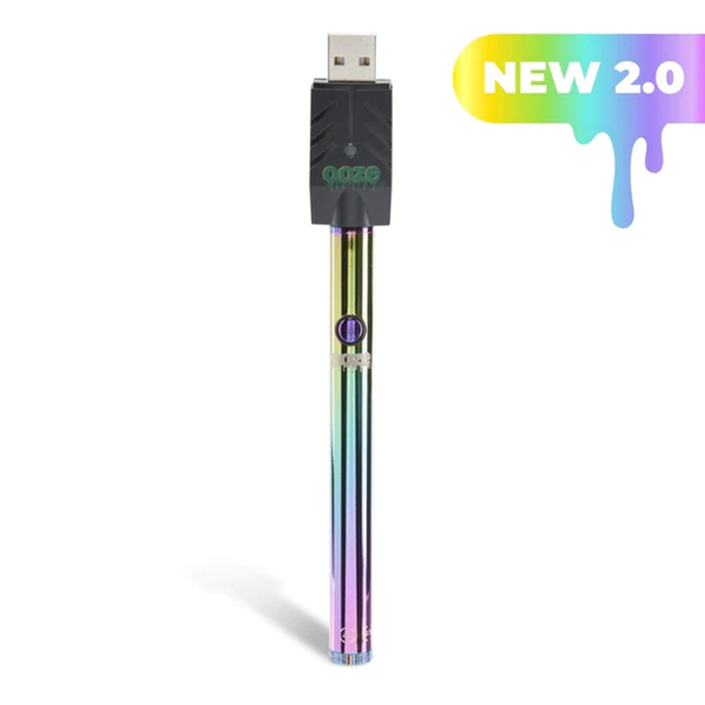 Ooze Slim Twist 2.0 Battery - Rainbow Sunshine Daydream Ooze Slim Twist 2.0 Battery - Rainbow Sunshine Daydream