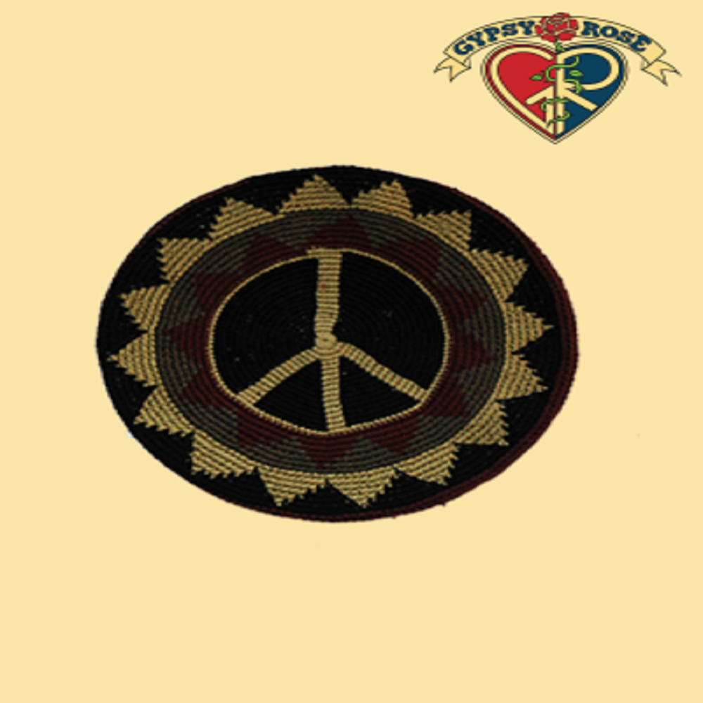 Peace Patrol Crochet Tam