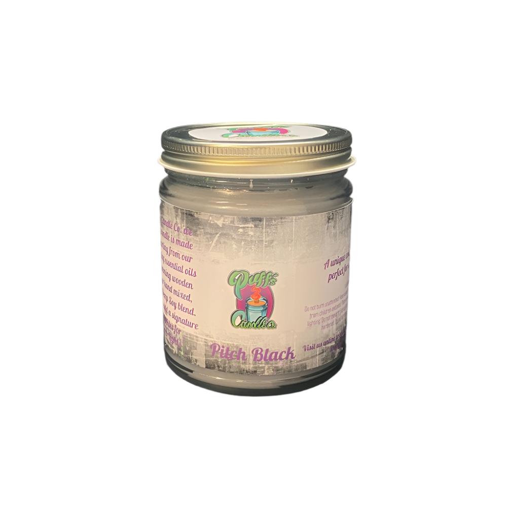 Puffs Candle Co. Pitch Black - 9 oz