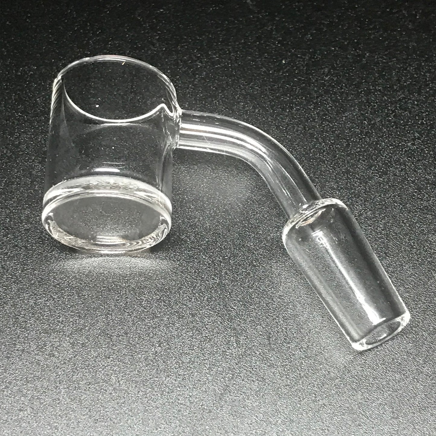 14M 45° Flat Top Opaque Bottom Quartz Banger