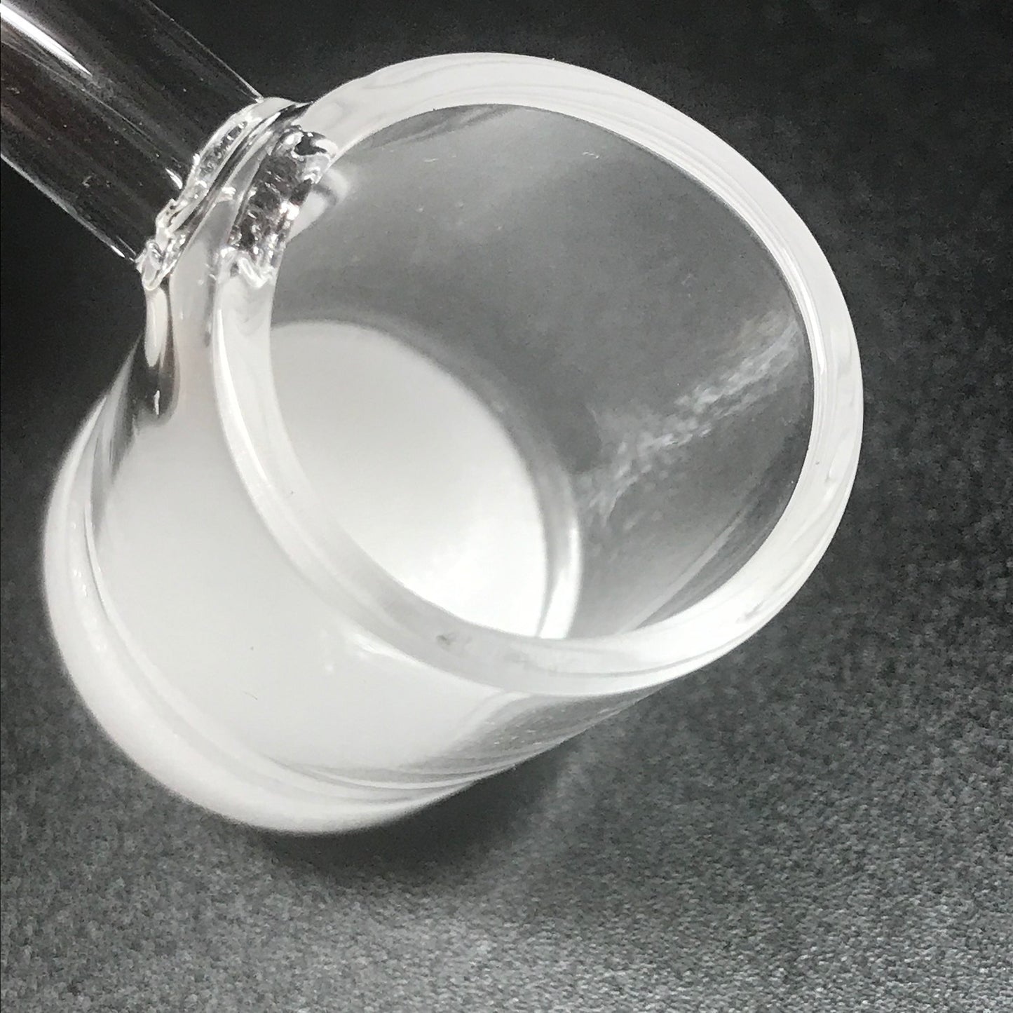 14M 90° White Bottom Quartz Banger