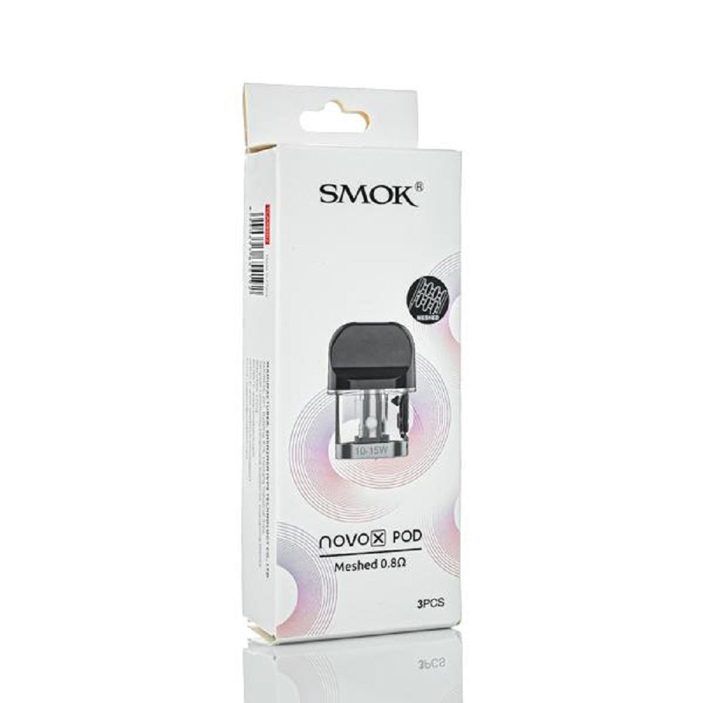 SMOK Novo X Mesh Replacement Pod - 3 Pack 0.8 ohm SALE