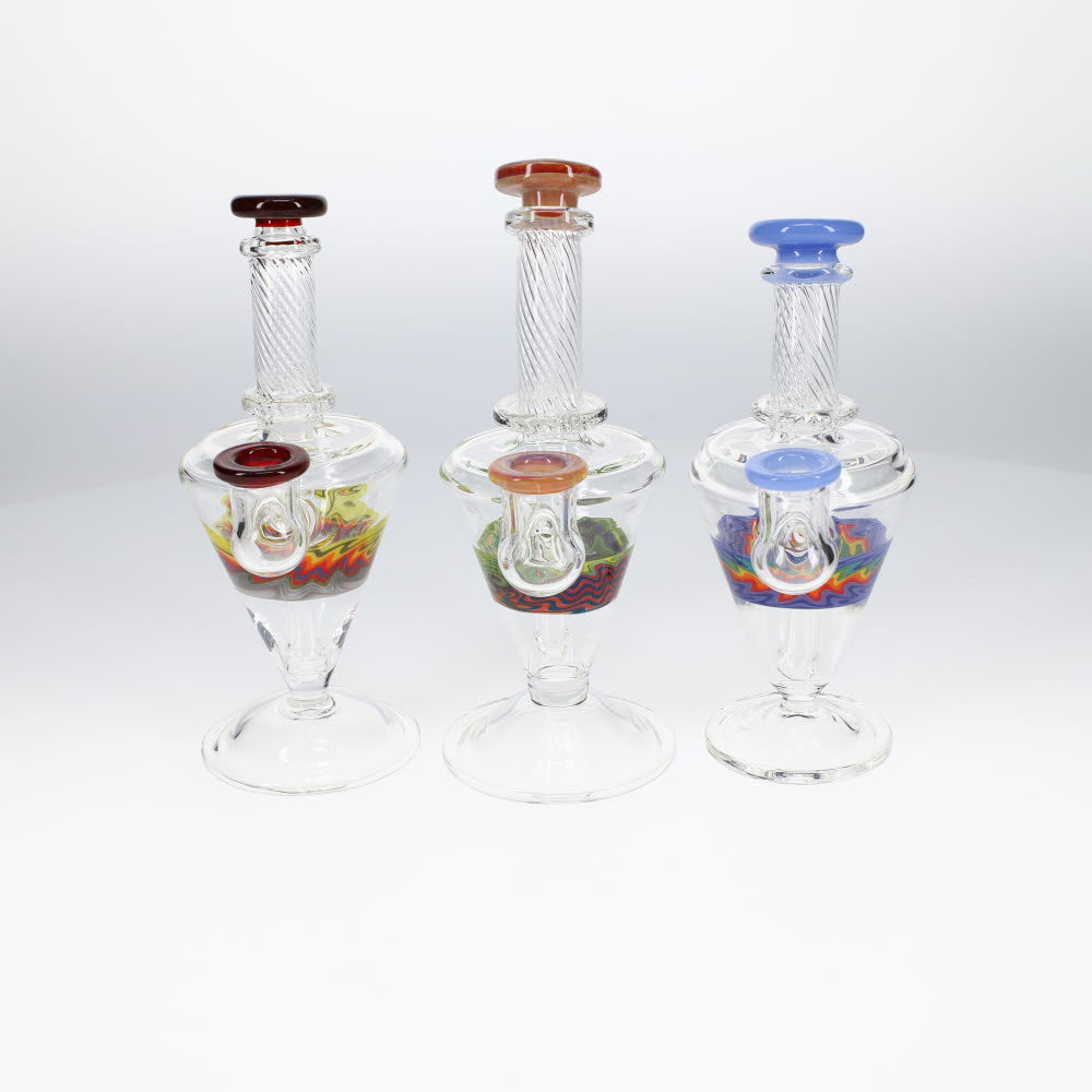 Selfridge Glass Venetian Vase Bubbler