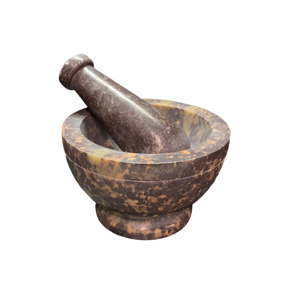Soapstone Mortar And Pestle - 3"