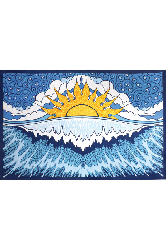 Sun Wave Tapestry 60x90