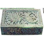 Sun and Moon Soapstone Box