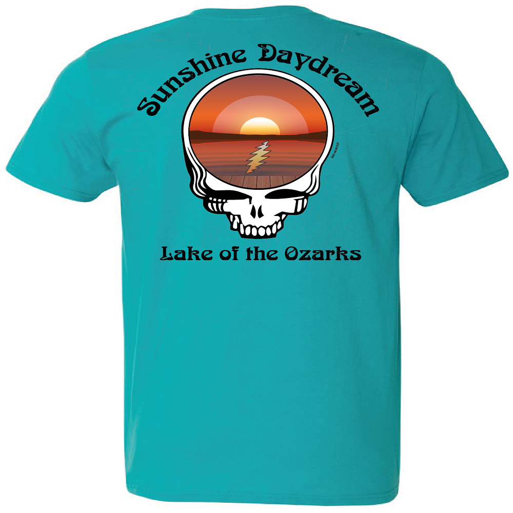 Sunshine Daydream Lake of the Ozarks Grateful Dead Head T-Shirt