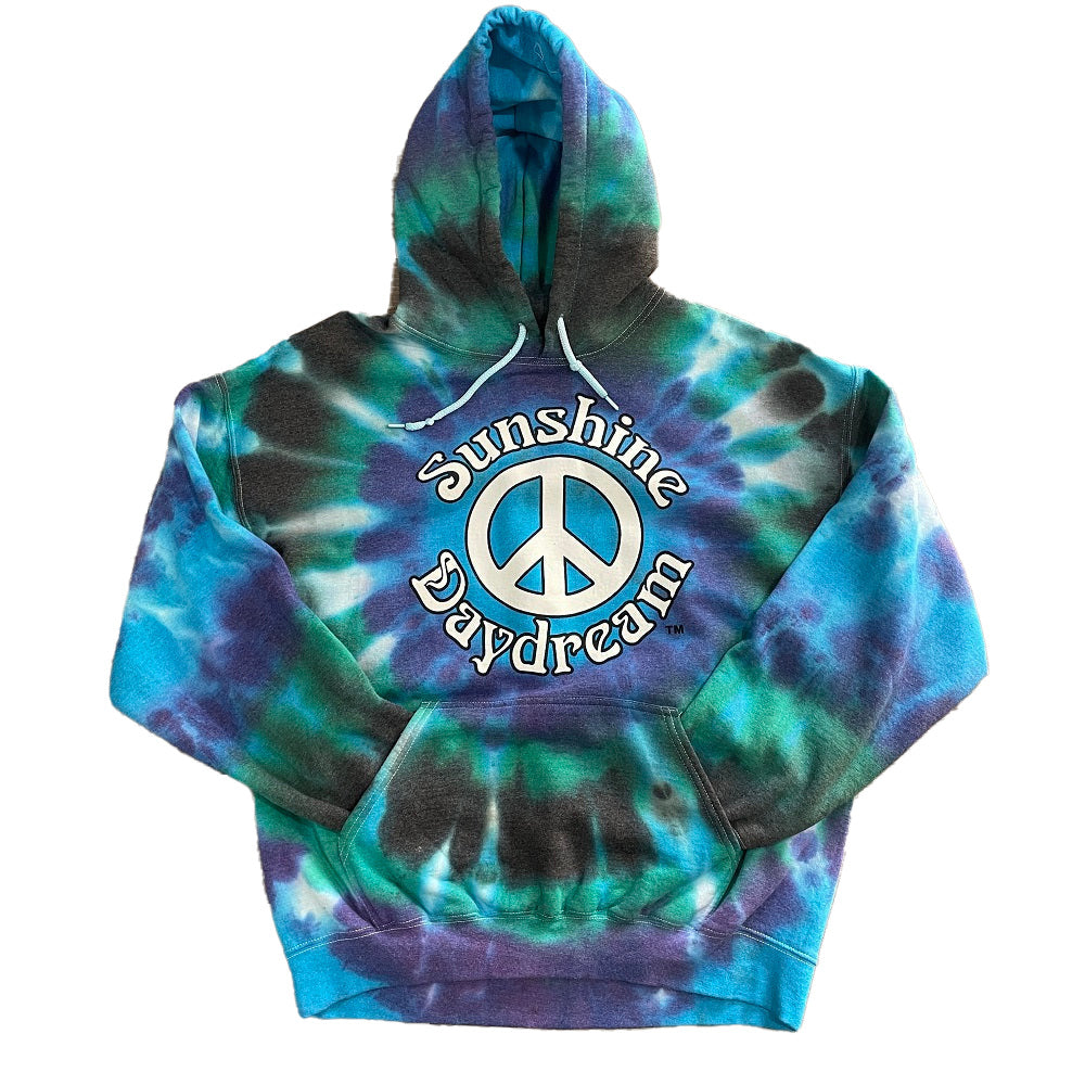 Sunshine Daydream Vortex Tie Dye Hoodie
