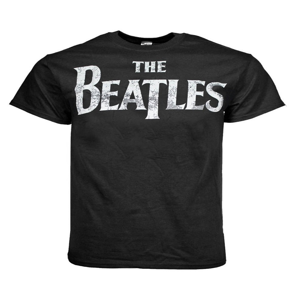The Beatles Distressed Logo T-Shirt