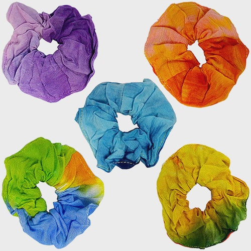 Soft Tie Dye Hair Scrunchie