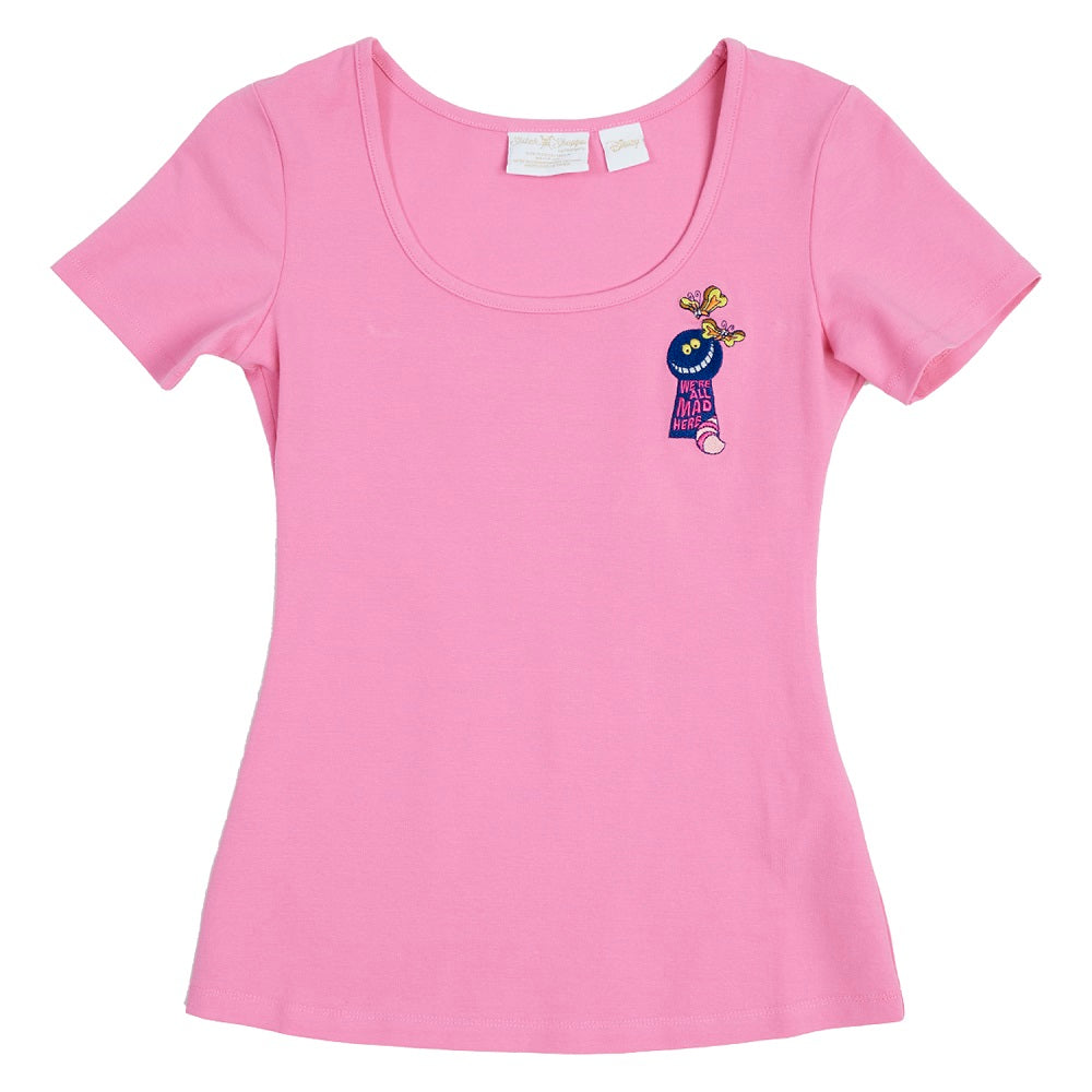 Disney Womens Plus Size T-Shirt Cheshire Cat Alice in Wonderland Size 3X  Pink : : Clothing, Shoes & Accessories