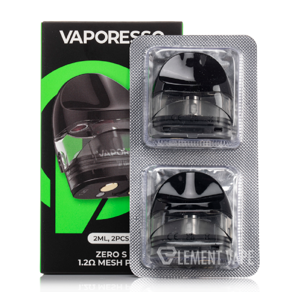 Vaporesso Zero S 1.0ohm Replacement Pods with Coil - 2 Pack / 1.0 Sunshine Daydream Vaporesso Zero S 1.0ohm Replacement Pods with Coil - 2 Pack / 1.0 Sunshine Daydream