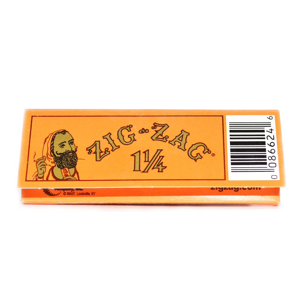  ZIG-ZAG Rolling Papers French Orange 1 1/4 (6 Booklets) :  Health & Household