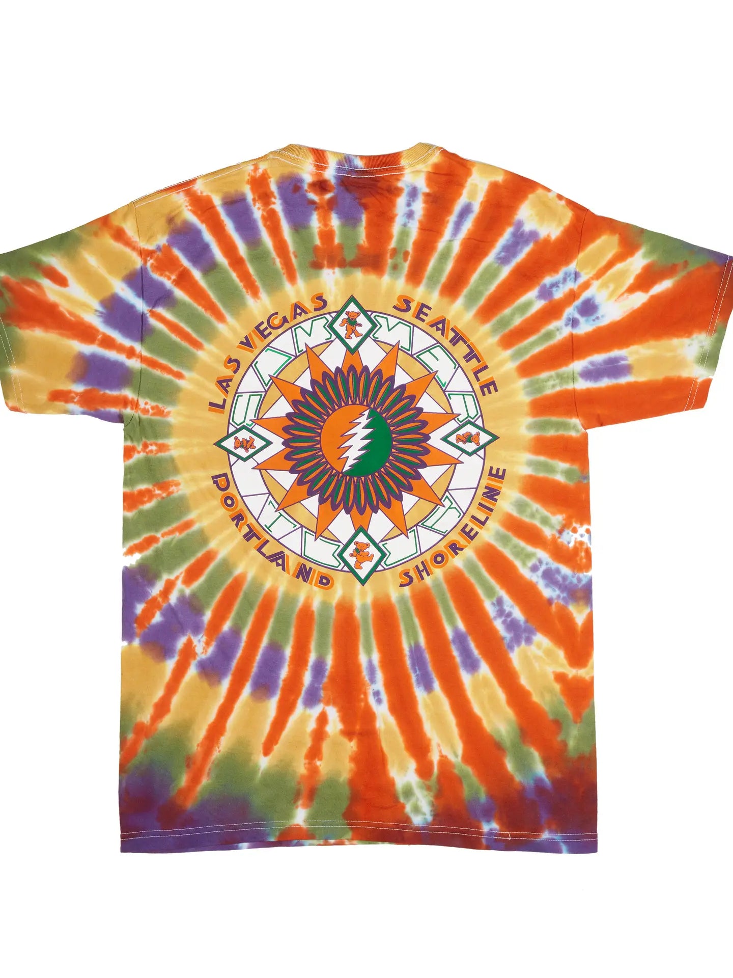 Grateful Dead Steal Your Feathers Tie Dye T-Shirt