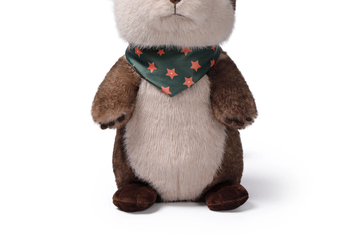 McHugs Tod Baby Otter Weighted Plush 25cm