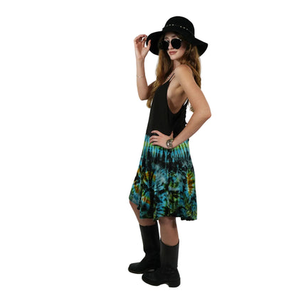 Emerald Aura Tie Dye Sundress