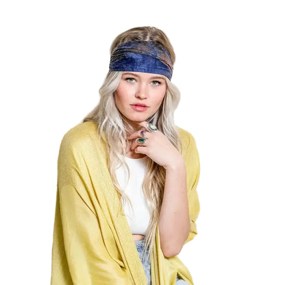 Midnight Tie Dye Headwrap