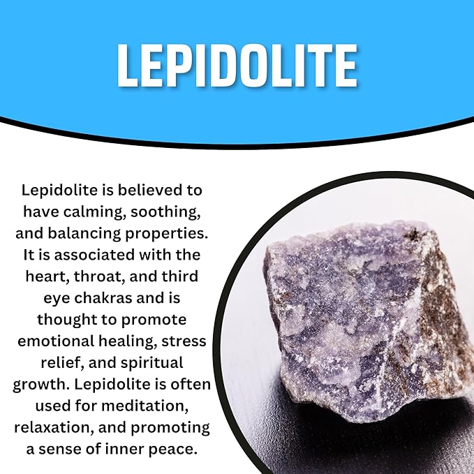 TruEnergy Lepidolite Palm Stone - 2"