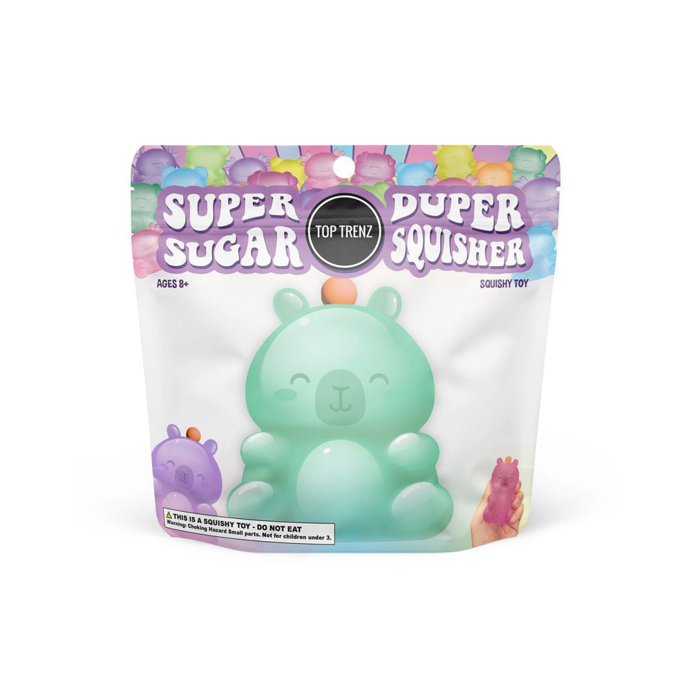 Super Duper Sugar Squisher - Charlie the Capybara in Assorted Colors