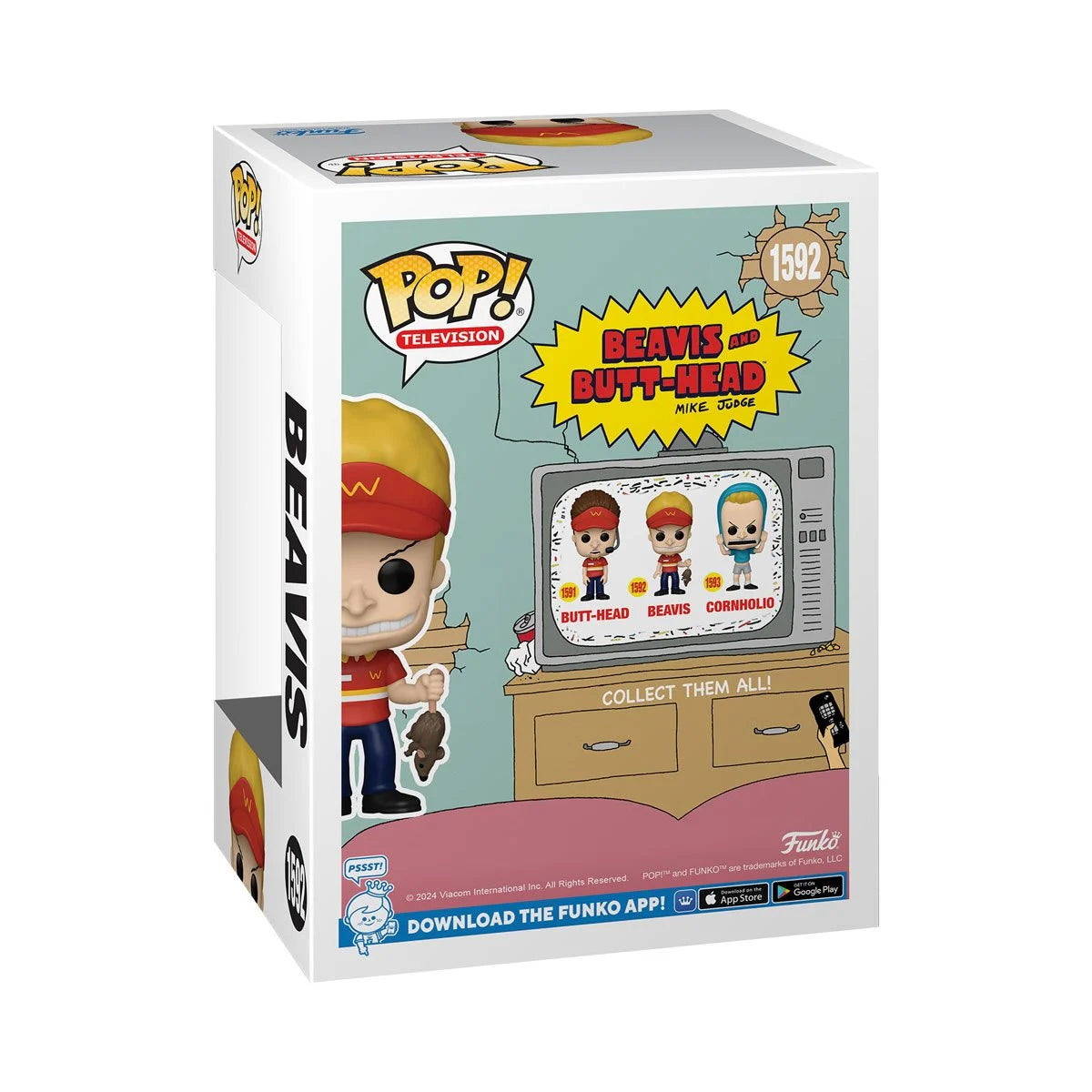 Beavis and Butt-Head Beavis Funko Pop! Vinyl Figure #1592